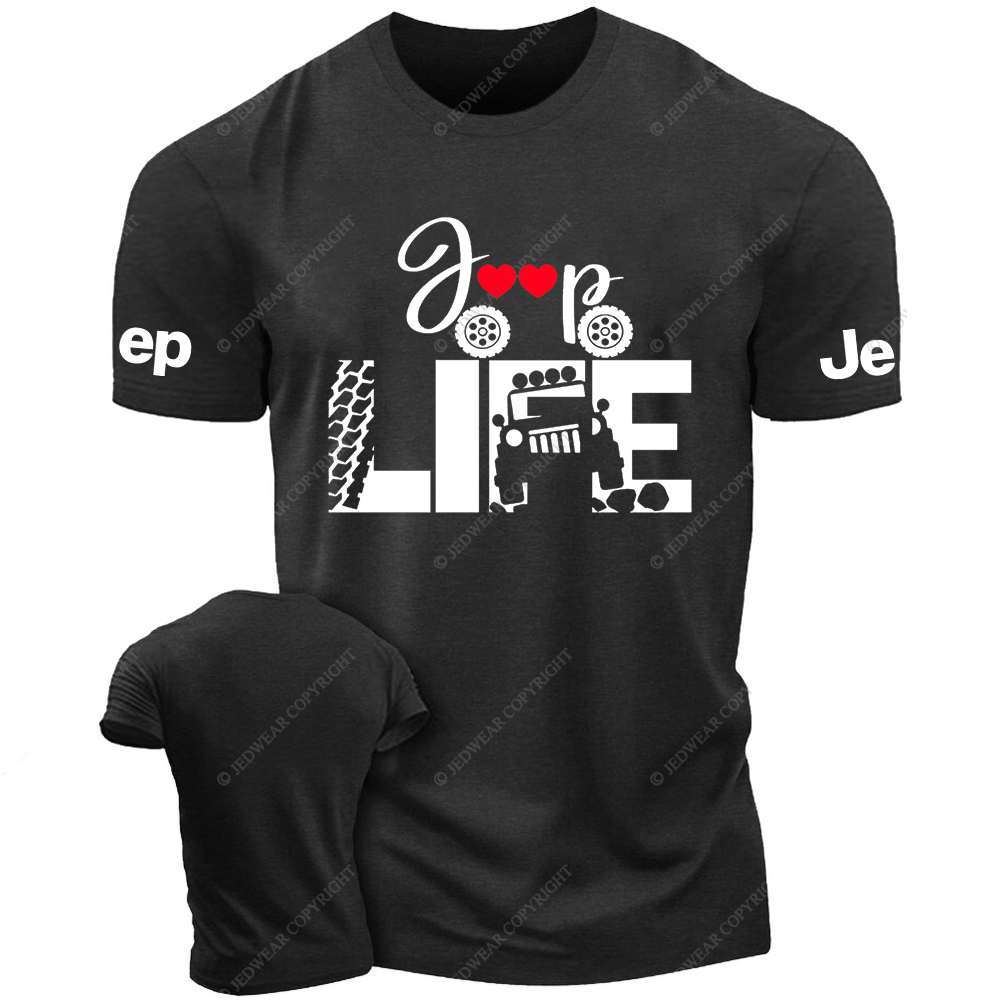 Love Life Wheel Tracks Jp T-Shirt