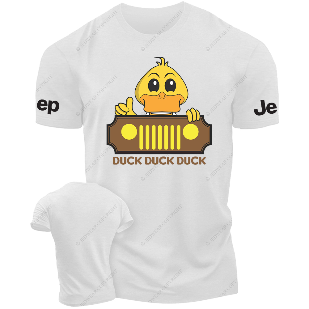Funny Ducks And Cars T-Shirt