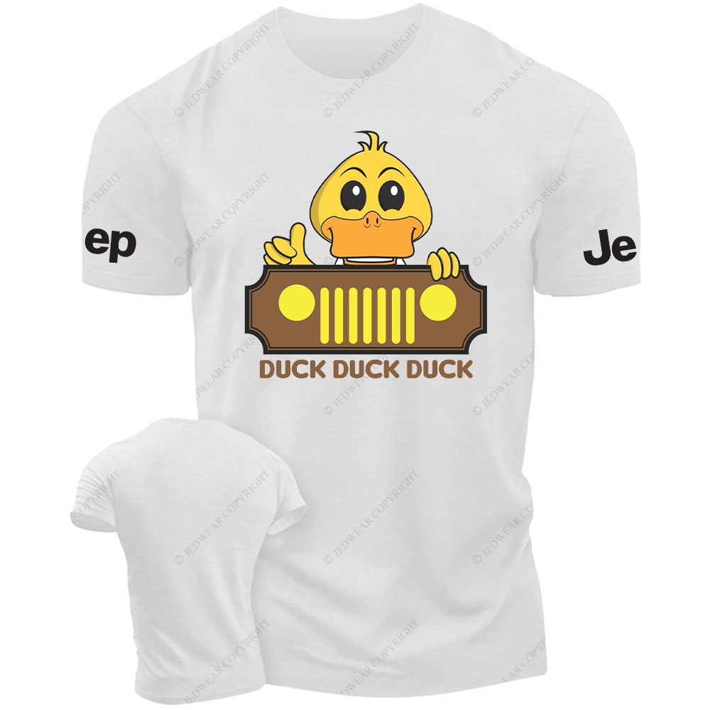 Funny Ducks And Cars T-Shirt