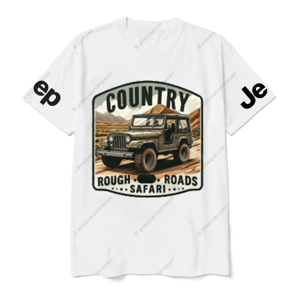 Country Rough JP Roads Safari JP T-shirt