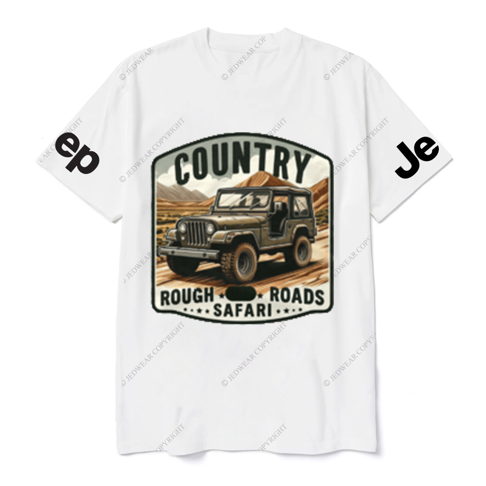 Country Rough JP Roads Safari JP T-shirt