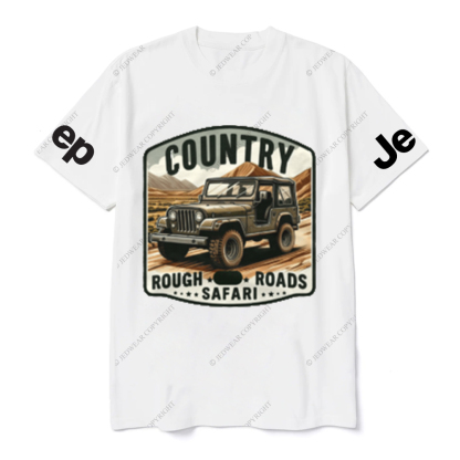 Country Rough JP Roads Safari JP T-shirt
