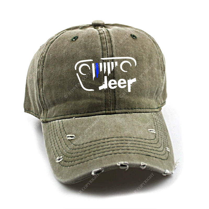 Police Cordon Gun The Blue Line Jp Baseball Cap