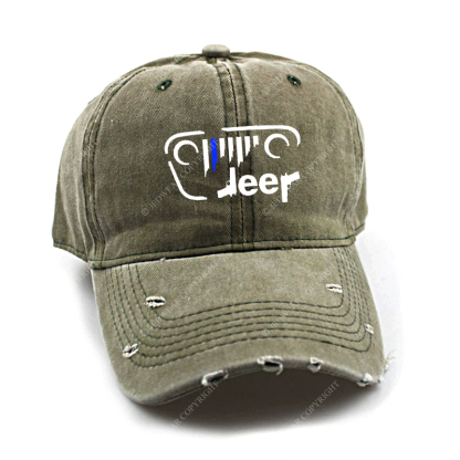 Police Cordon Gun The Blue Line Jp Baseball Cap