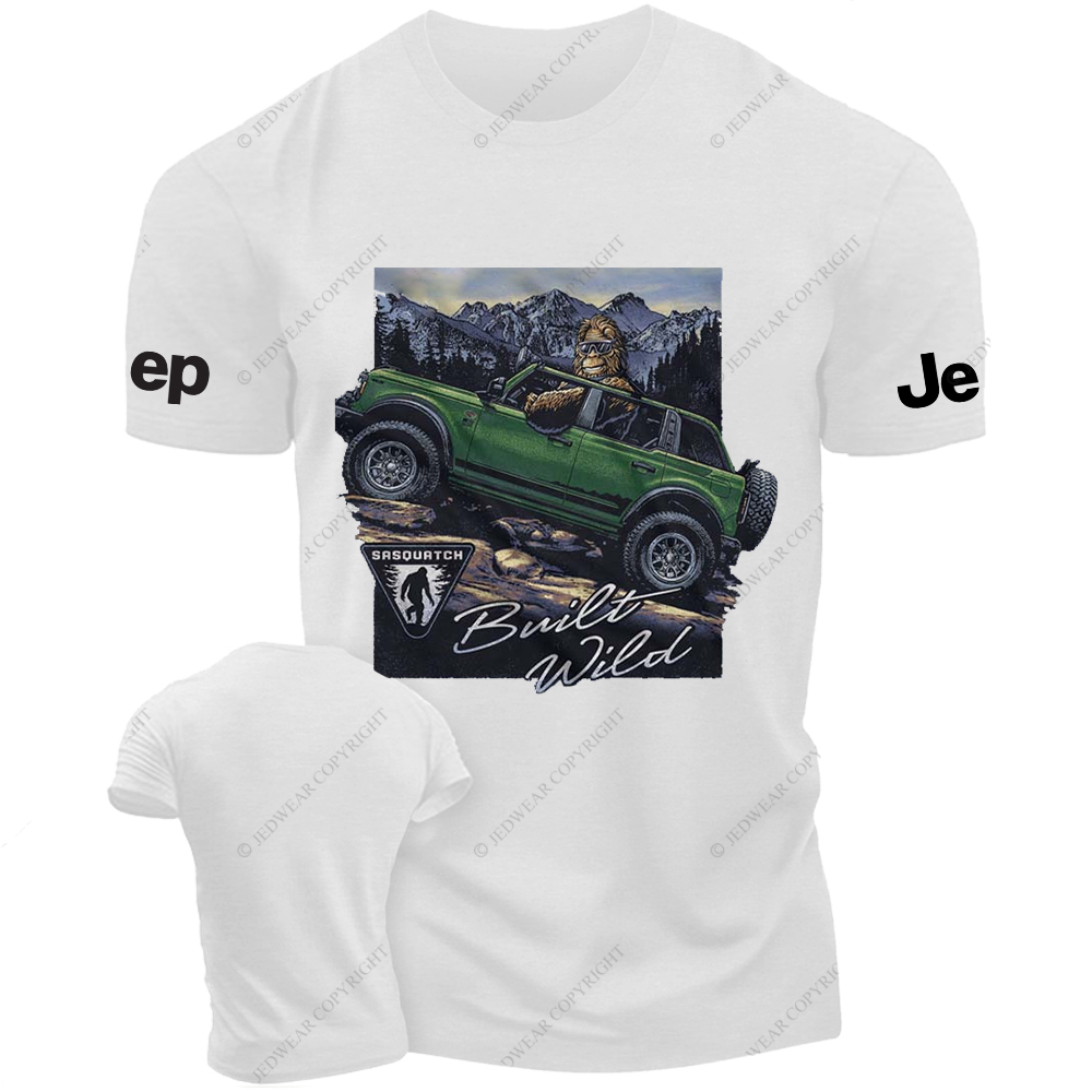 Built Wild Primitive People Driving Jp T-Shirt