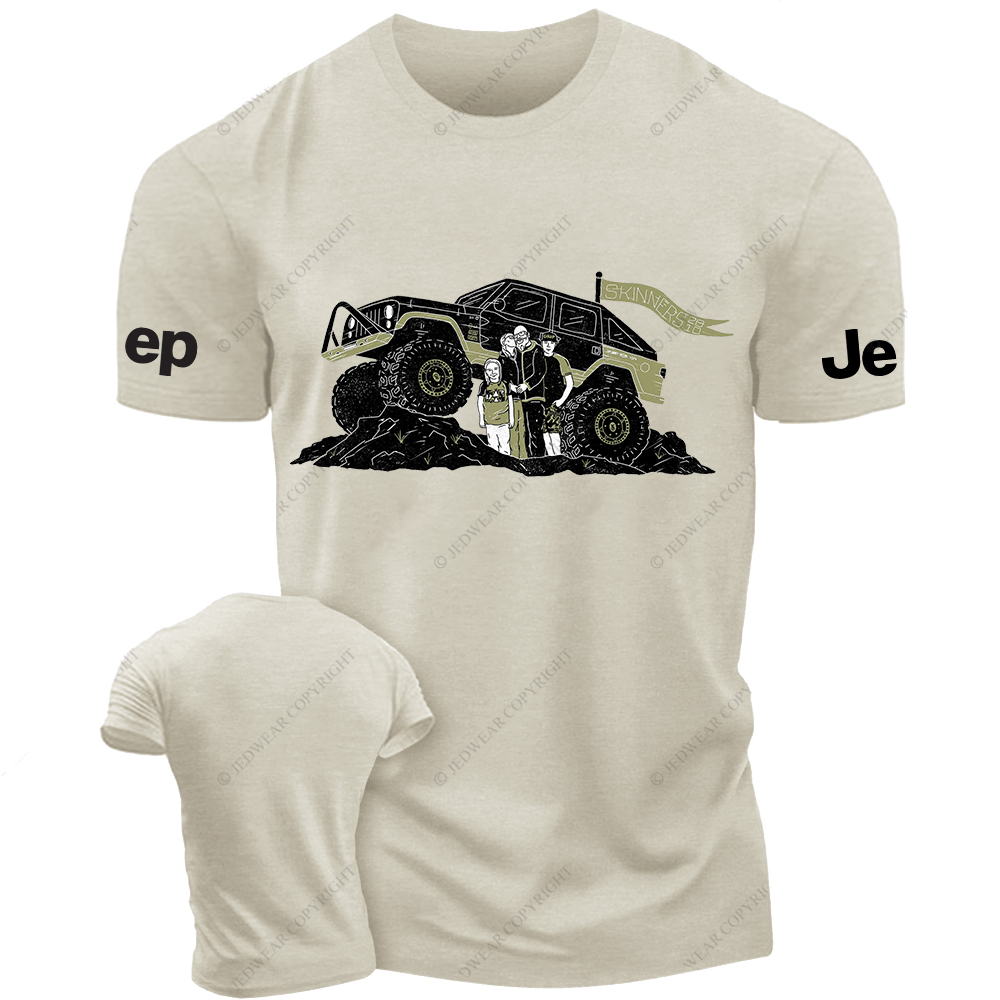 A Family Of Four Watching Skinners 2010 Jp T-Shirt