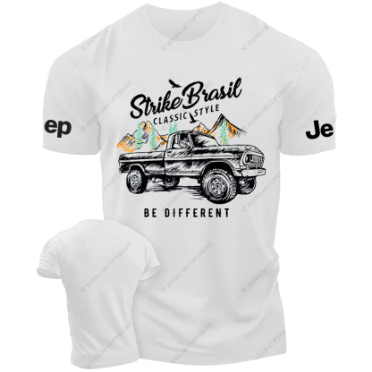 Strike Brasie Classic Style Be Different Stick Figure Line Art Jp T-Shirt