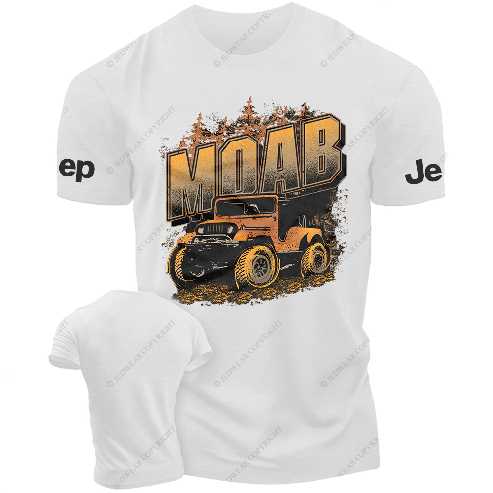 Moab Adventure Orange  Vehicle Driving On The Road Jp T-Shirt
