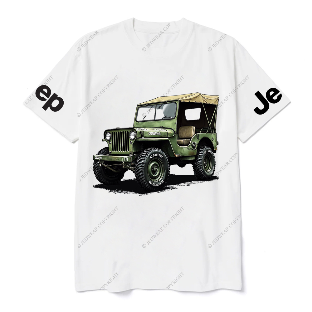 Vintage Military Green Jp with Canvas Top JP T-shirt