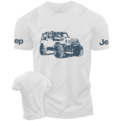 Hand-Painted Four-Wheeled Vehicle Jp T-Shirt