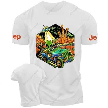 Cartoon ET Fresh Jerky Explore The Beyond Jp T-Shirt