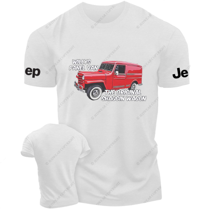 The Original Shaggin Wagon Willys Panel Van Jp T-Shirt