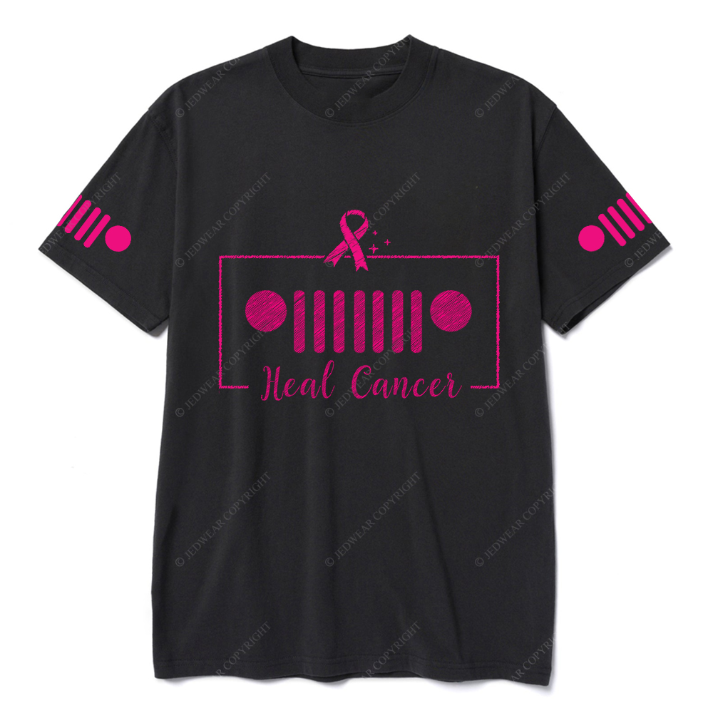 Breast Cancer Heal Cancer Breast Cancer Awareness Jp T-Shirt