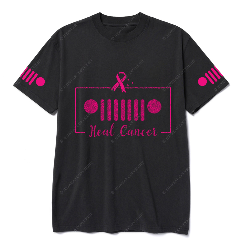 Breast Cancer Heal Cancer Breast Cancer Awareness Jp T-Shirt