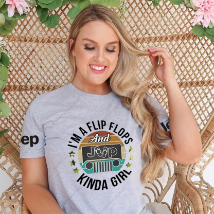 I'm A Flip Flops Kinda Girl T-Shirt
