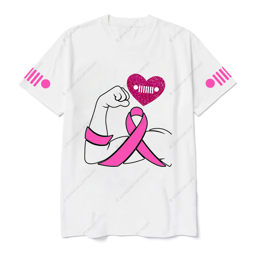 Defeating Breast Cancer Come On Love Arms Jp T-Shirt