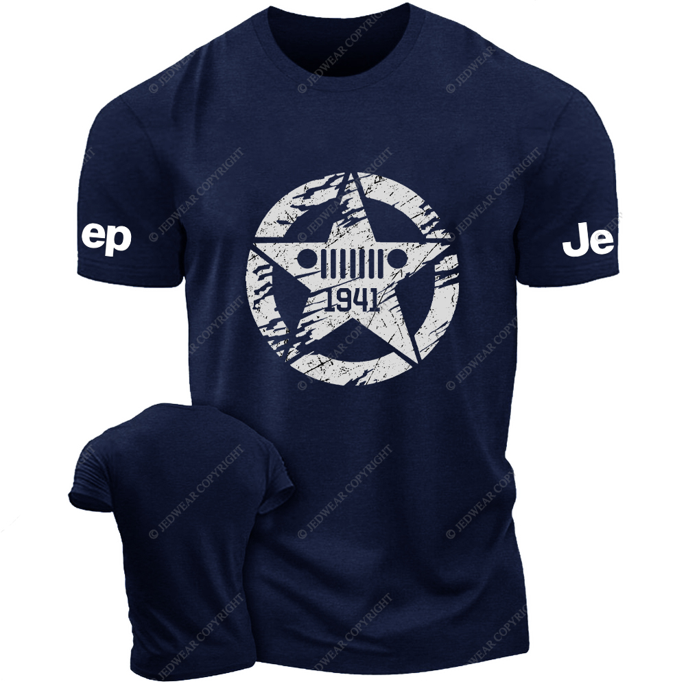 Military Star Since 1941 Vintage Style Jp T-Shirt