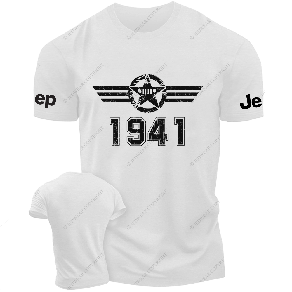 Military Star Old Created Time Since 1941 Vintage Style Jp T-Shirt