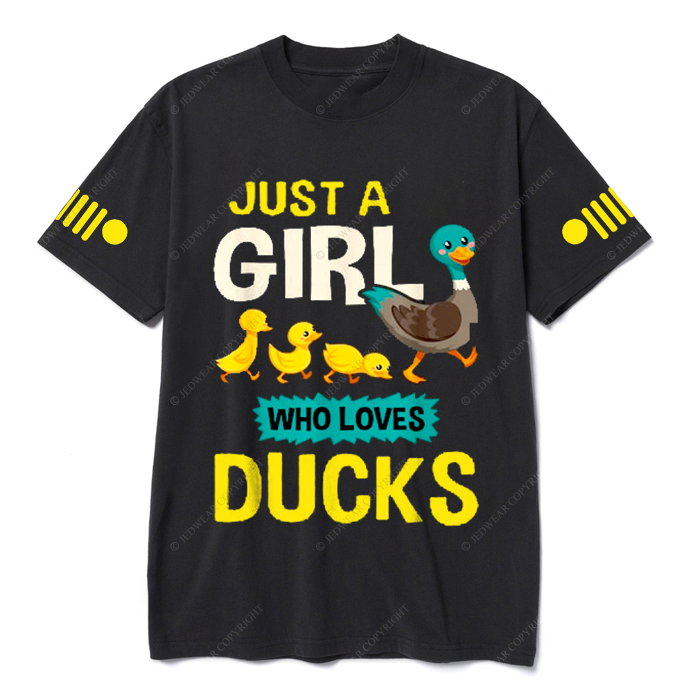 Just A Girl Who Loves Ducks Jp T-Shirt