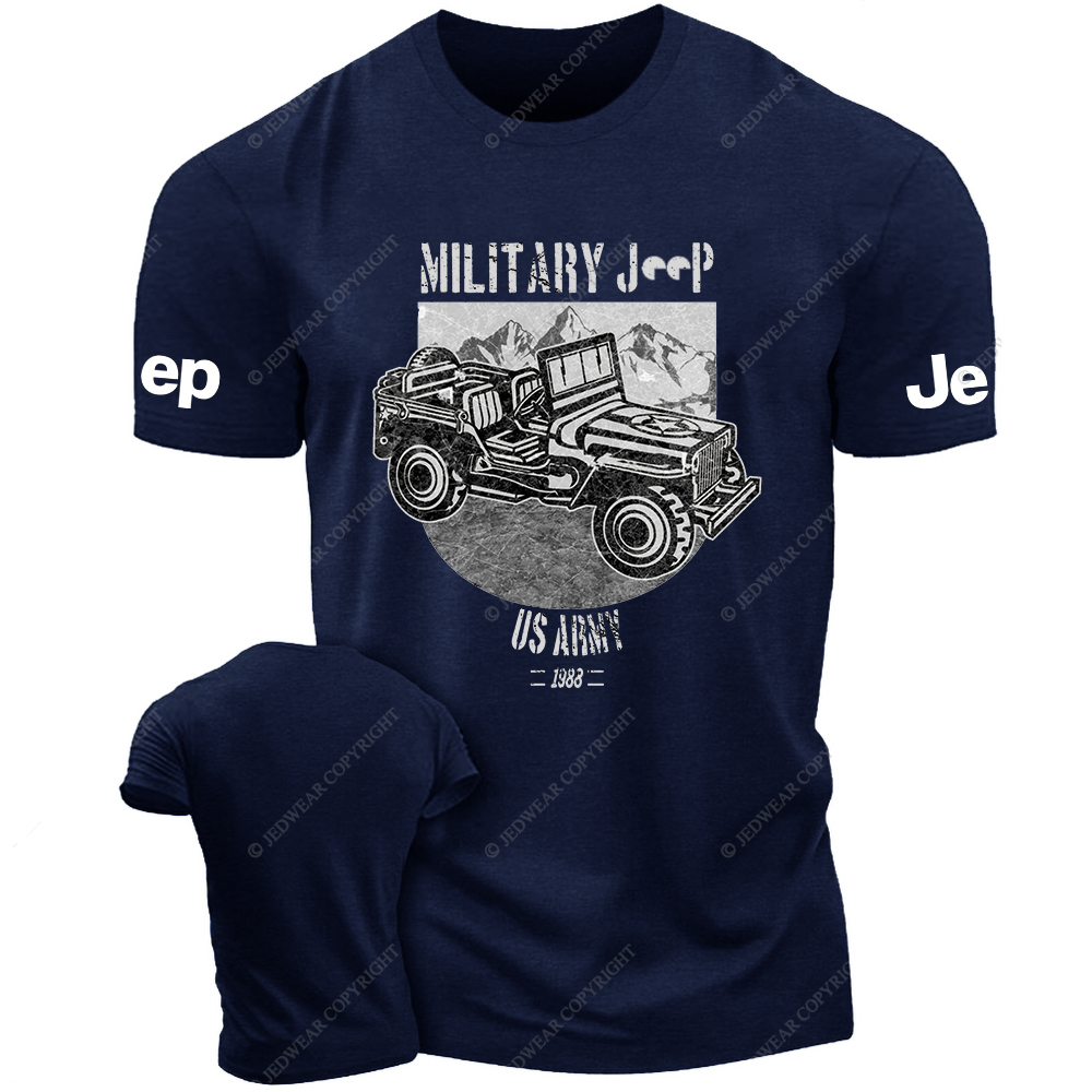 Military US Jp Army 1988 Vintage Style Mountain Jp T-Shirt