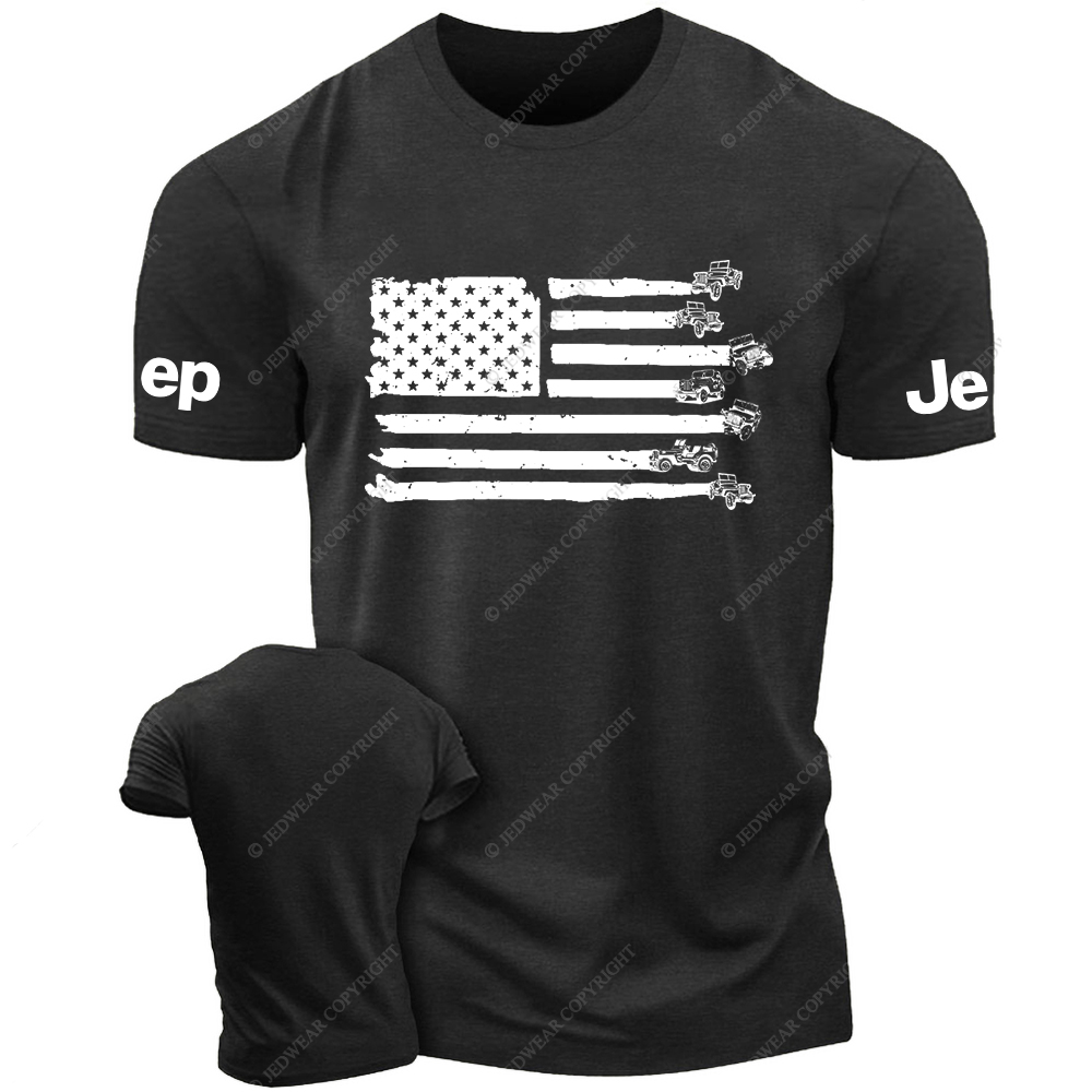 American Flag Off-Road Patriotism Jp T-Shirt