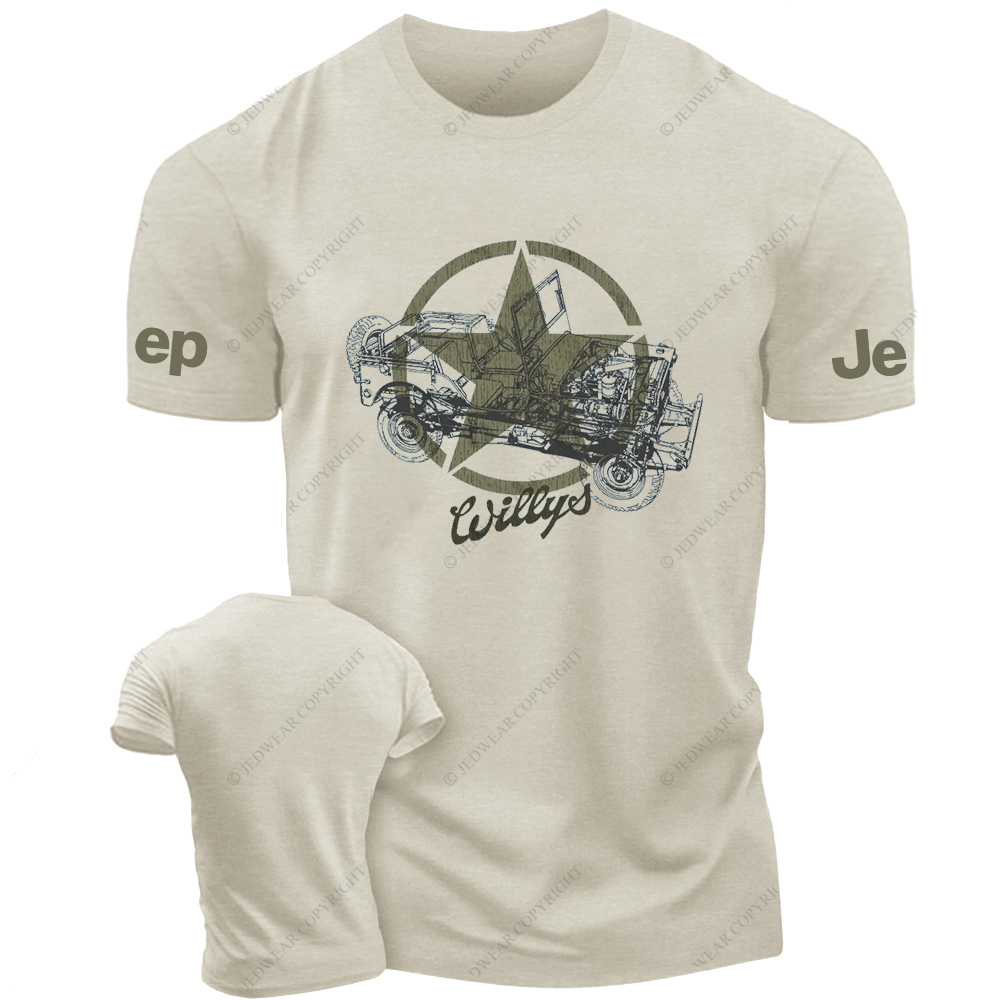 Willys Since 1941 Military Jp T-Shirt