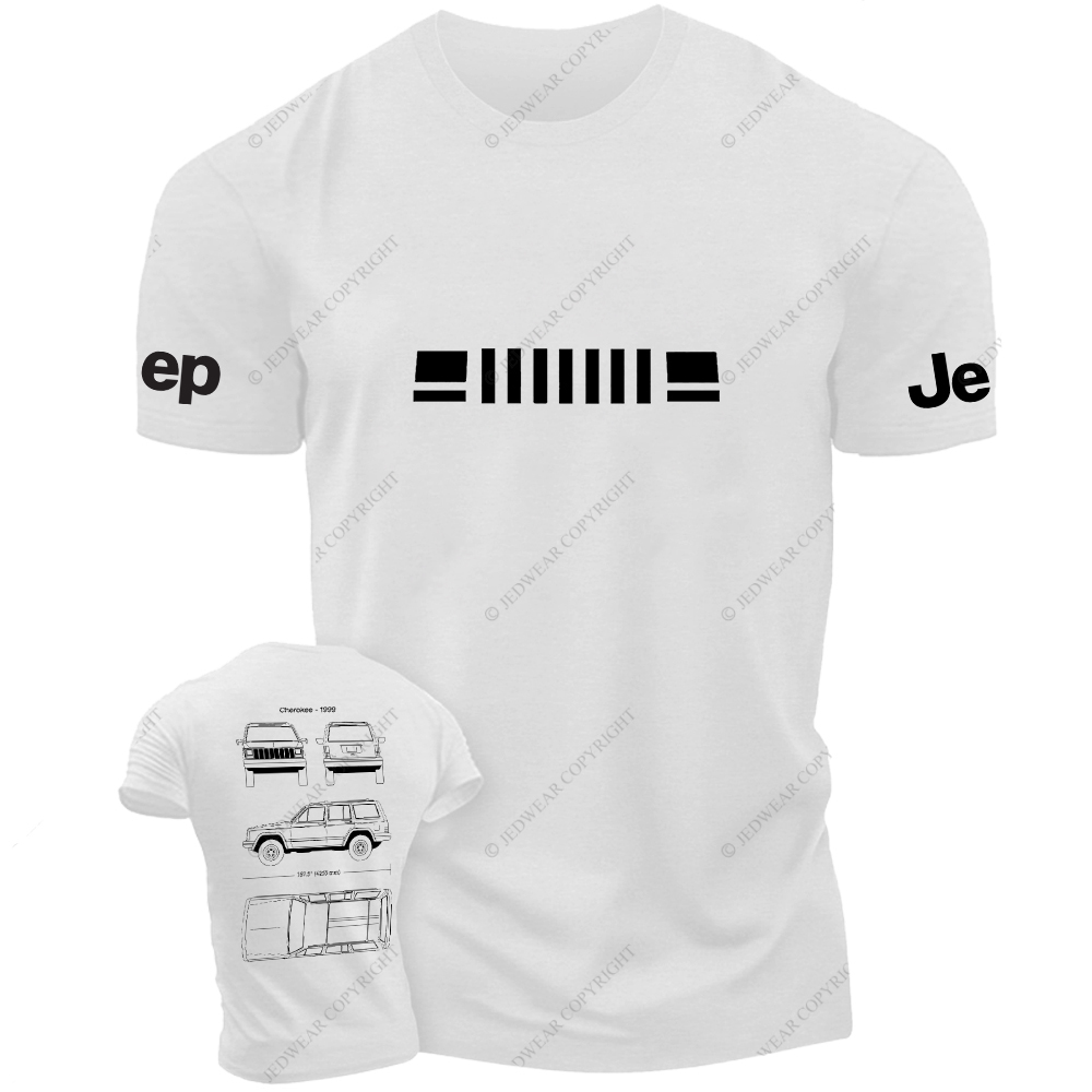 Cherokee 1999 Stick Figure Line Art Jp T-Shirt
