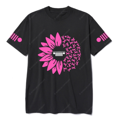 Breast Cancer Awareness Sunflower Jp T-shirt