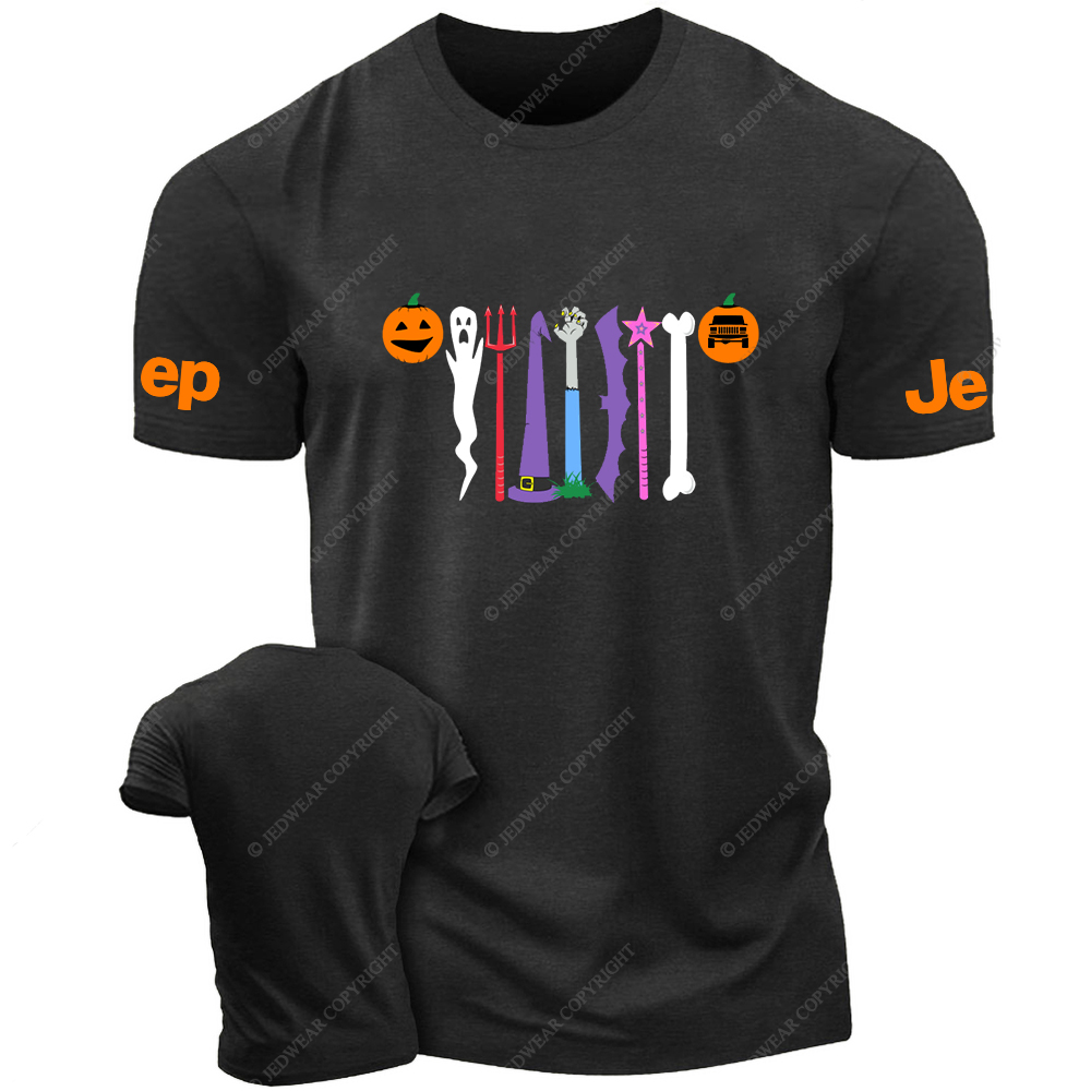 Pumpkin Halloween  Skull Bat Spider Web Witch Jp T-Shirt