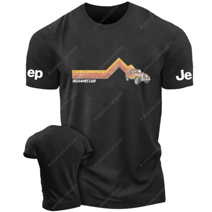CJ-8 Scrambler Stripe Jp T-Shirt