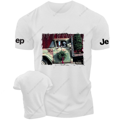 Skeleton Driving Off-Road Vehicle Jp T-Shirt