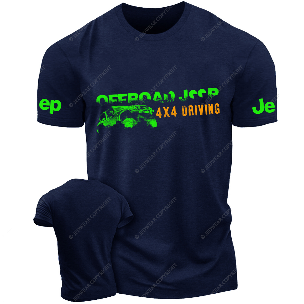 Green Off-Road Vehicle 4x4 Driving Jp T-Shirt
