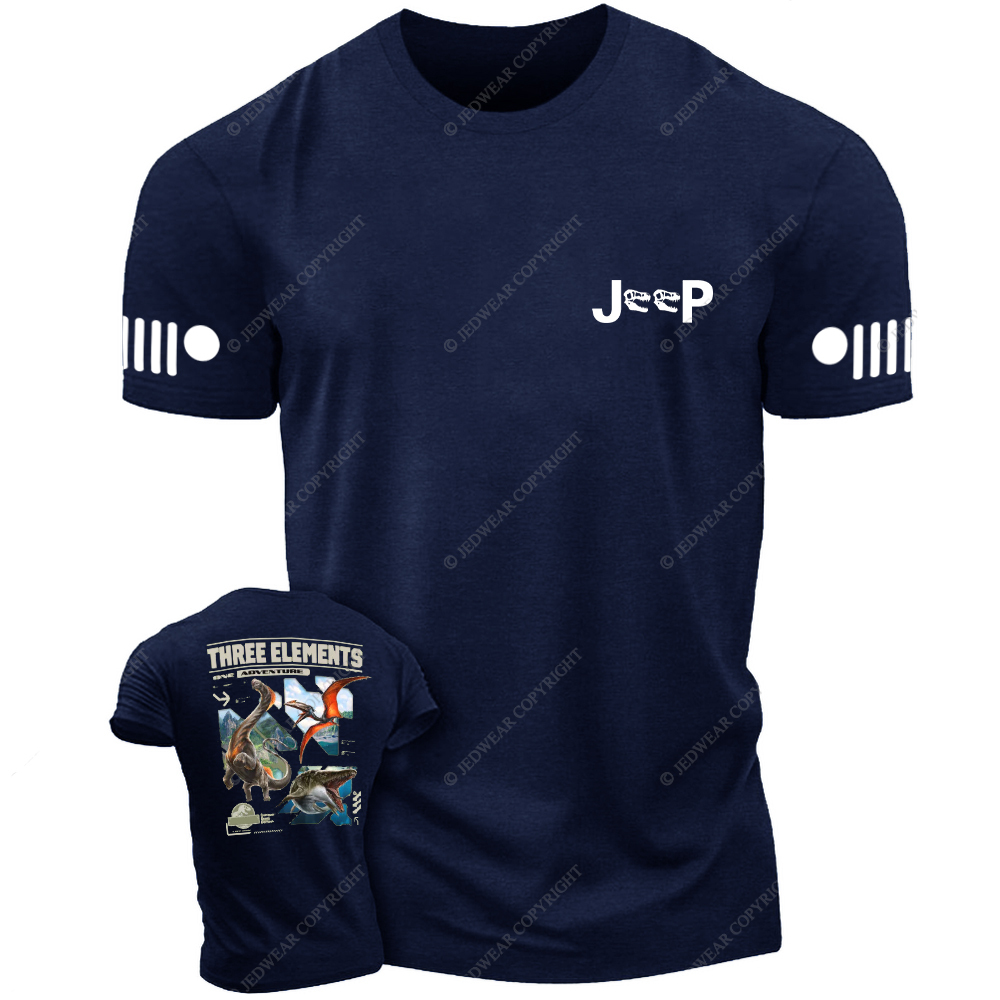 World Rebirth 3 Elements Dinosaur Jp T-shirt