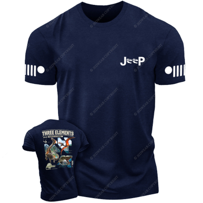 World Rebirth 3 Elements Dinosaur Jp T-shirt