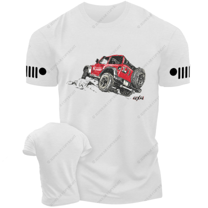 Rubicon Colorful Hand-Painted Jp T-shirt