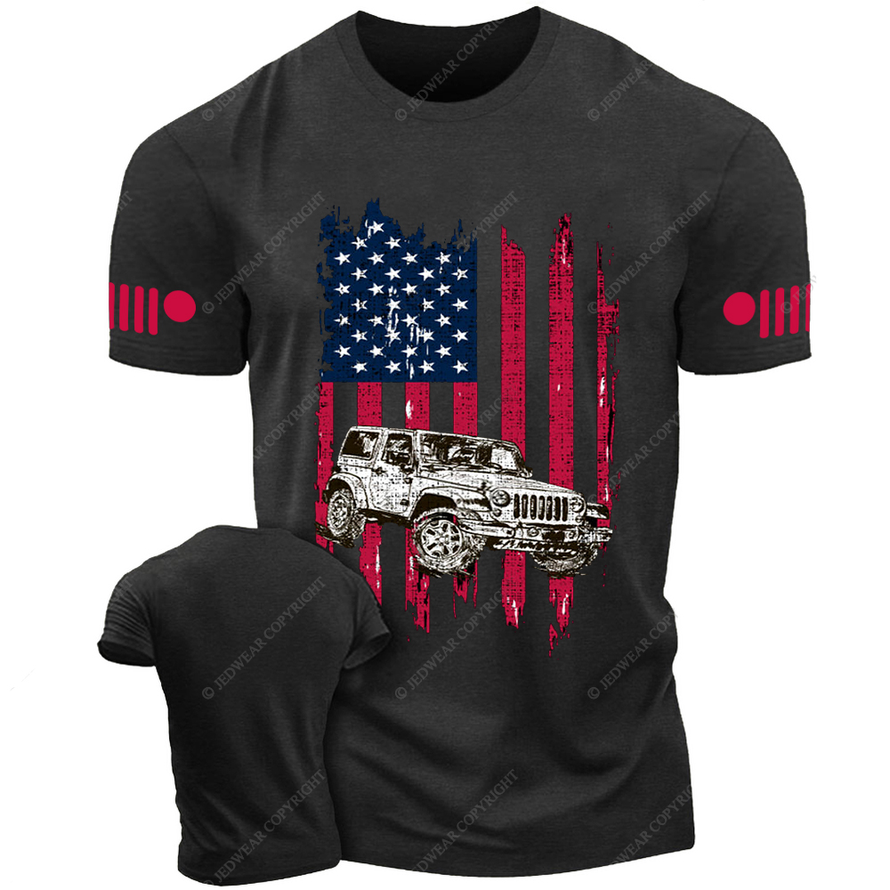 American Flag Patriotic Hero Jp T-shirt