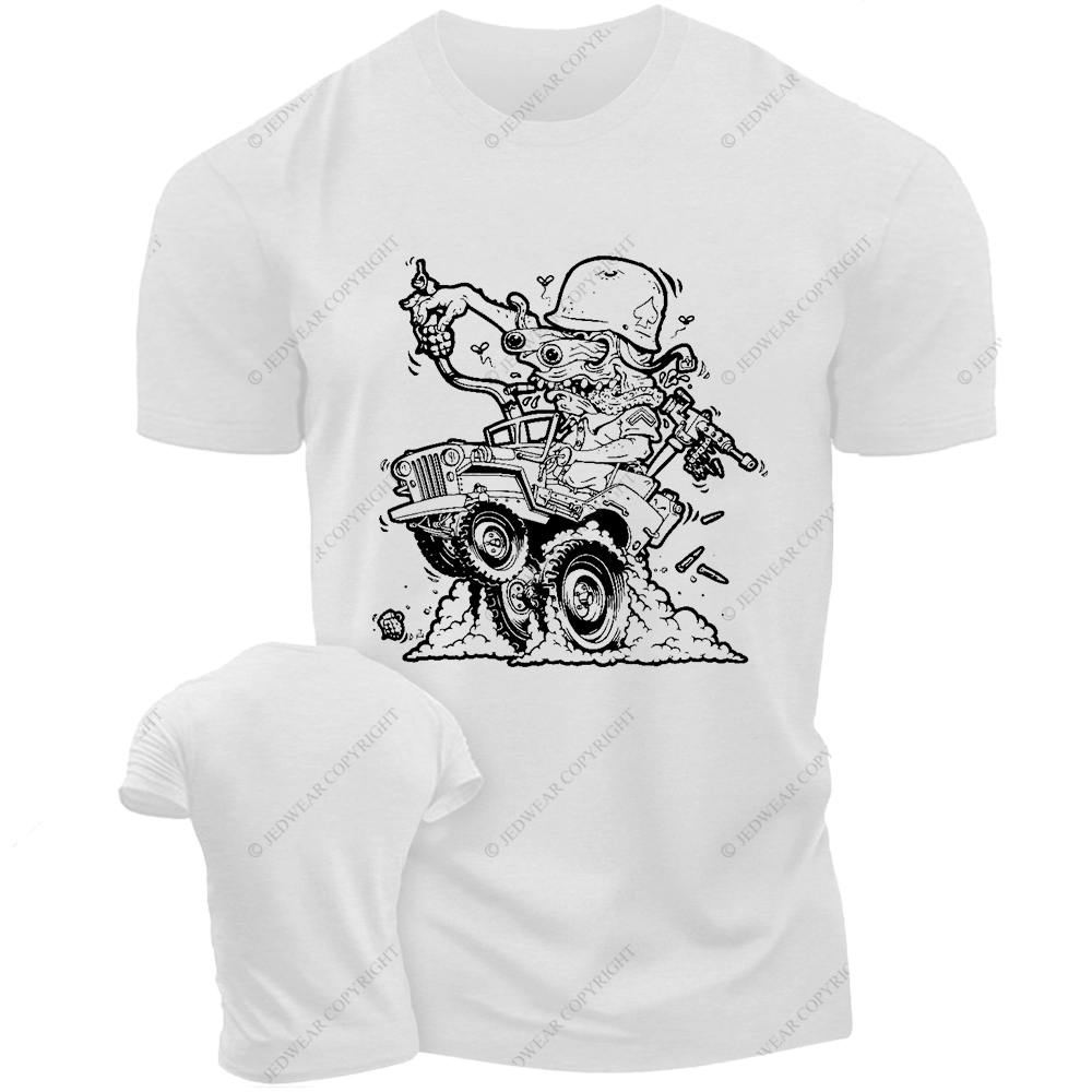 Willys Fink Stick Figure Line Art Jp T-shirt