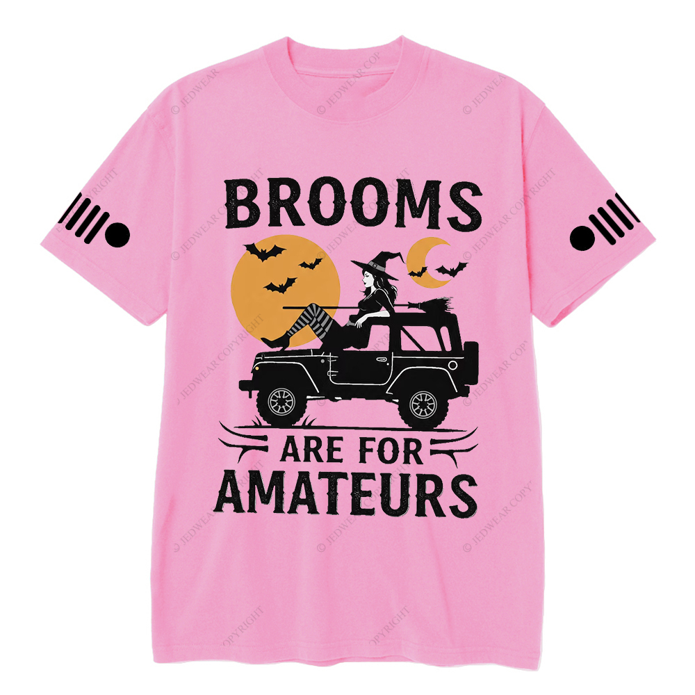 Halloween Brooms Are For Amateurs Jp T-shirt