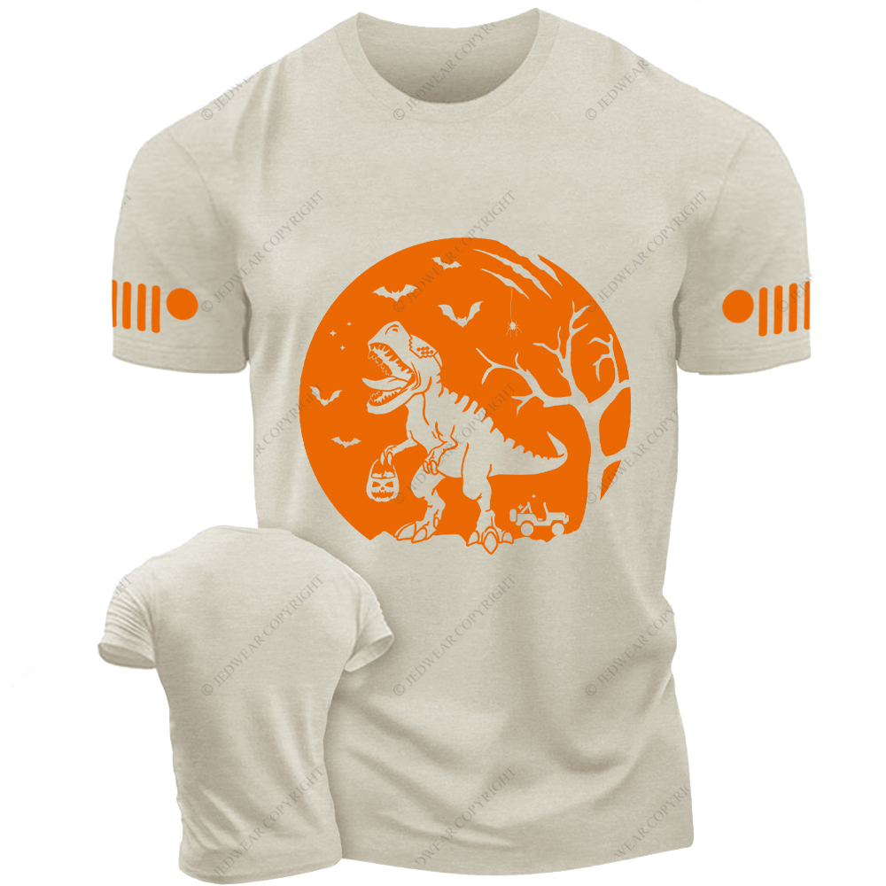 Halloween Dinosaur Skull Bat Spider Jp T-shirt