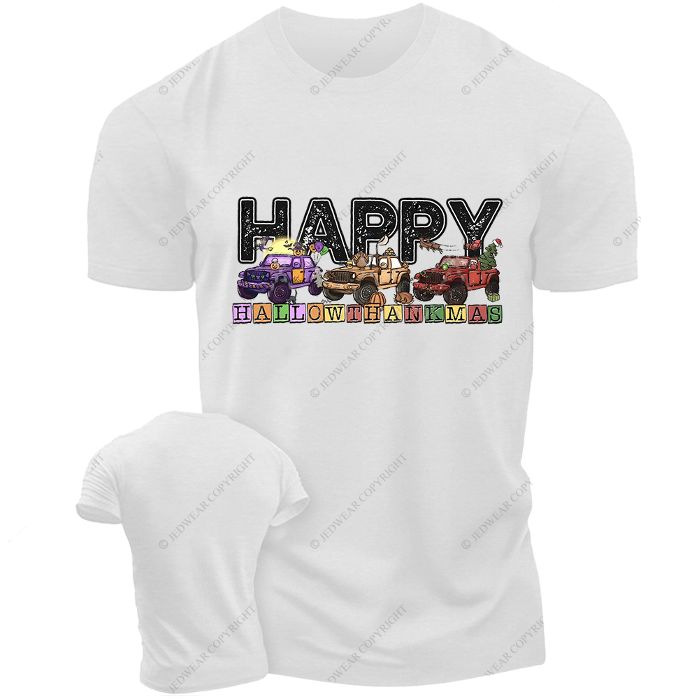 Happy Halloween Hallowthankmas Jp T-shirt