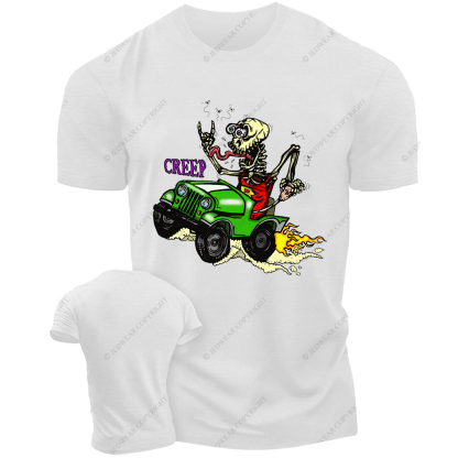 Green Skull Creep Jp T-Shirt