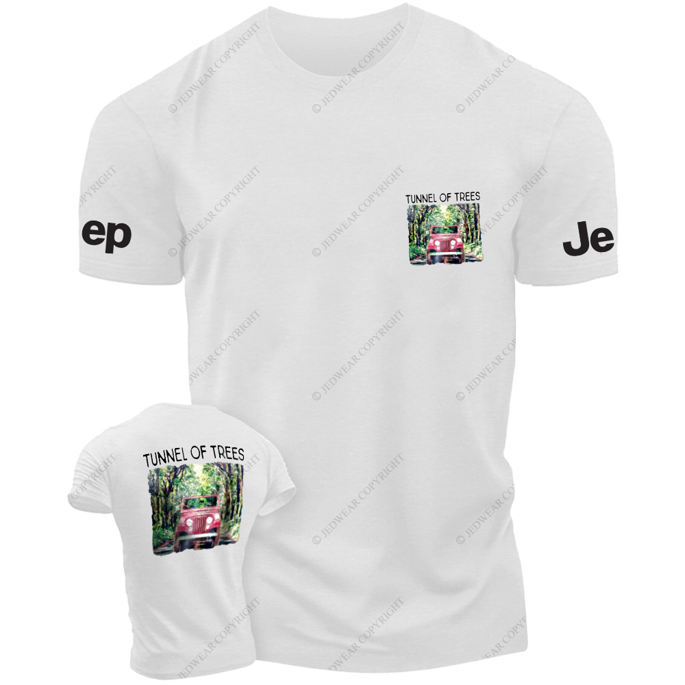 Tonnel Of Trees Road Gress JP T-Shirt