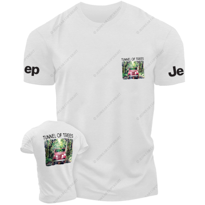 Tonnel Of Trees Road Gress JP T-Shirt