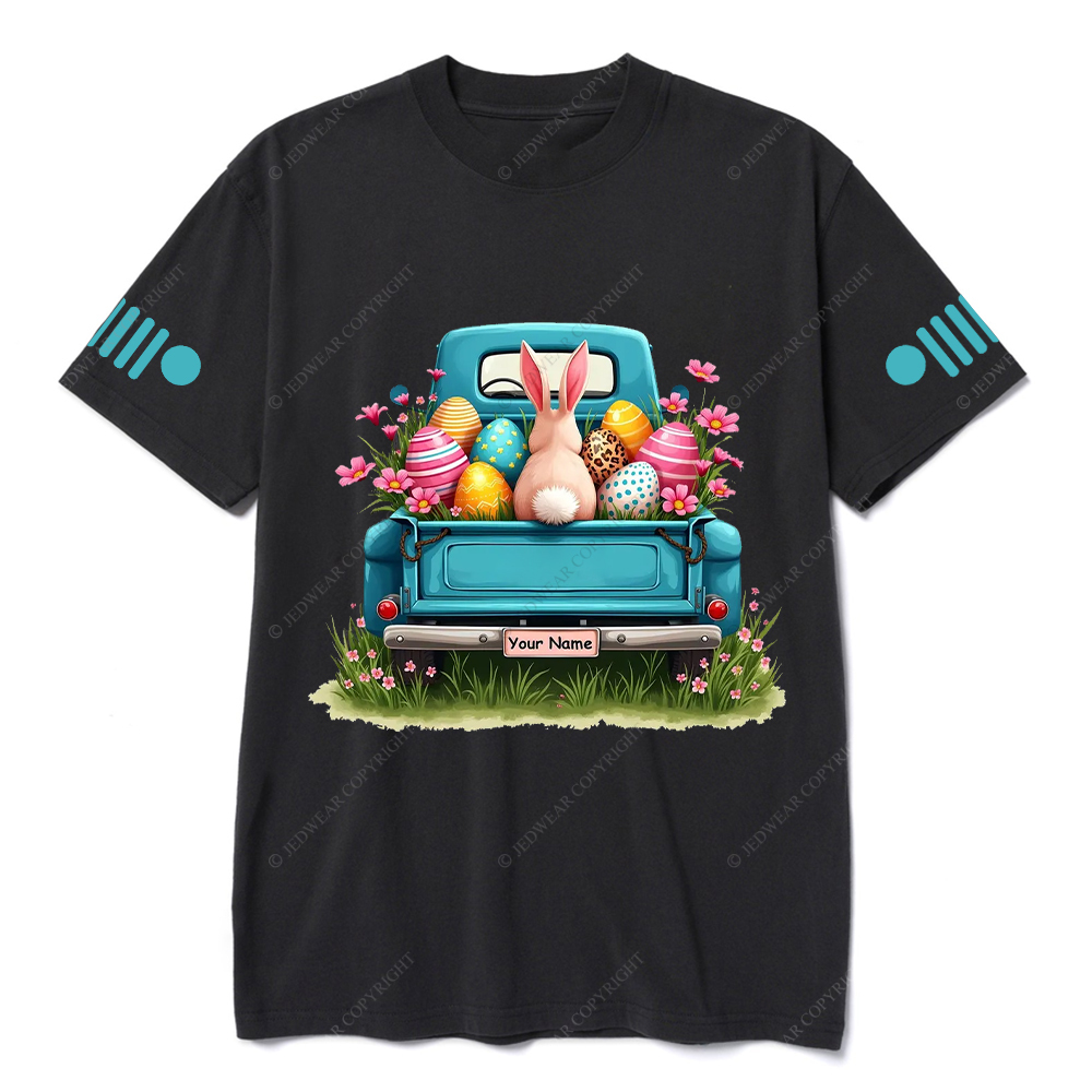 Duck Bunny Ears Off-Road Girl Jp T-shirt