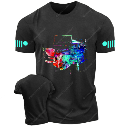 Willys Watercolor Art Jp T-Shirt