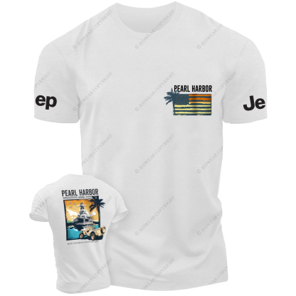Pearl Harbor Hawaii Sunset Lighthouse JP T-Shirt