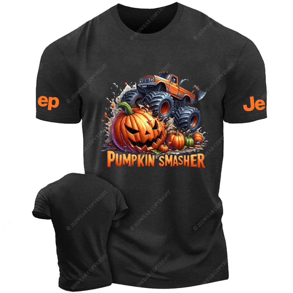 Pumpkin Halloween Smasher Jp T-Shirt