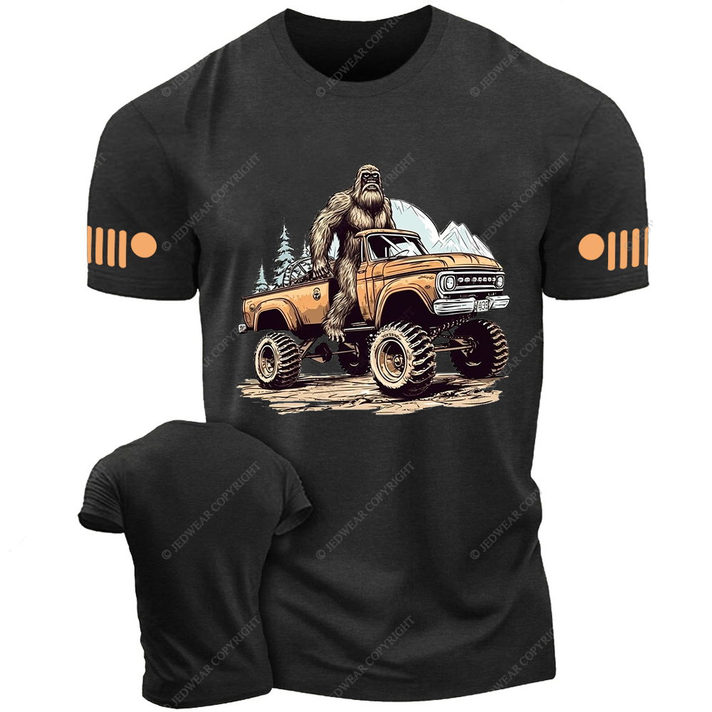 Monkey Driving A Car Jp T-Shirt