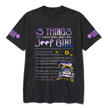 5 Things You Should Know About This Girl Jp T-Shirt