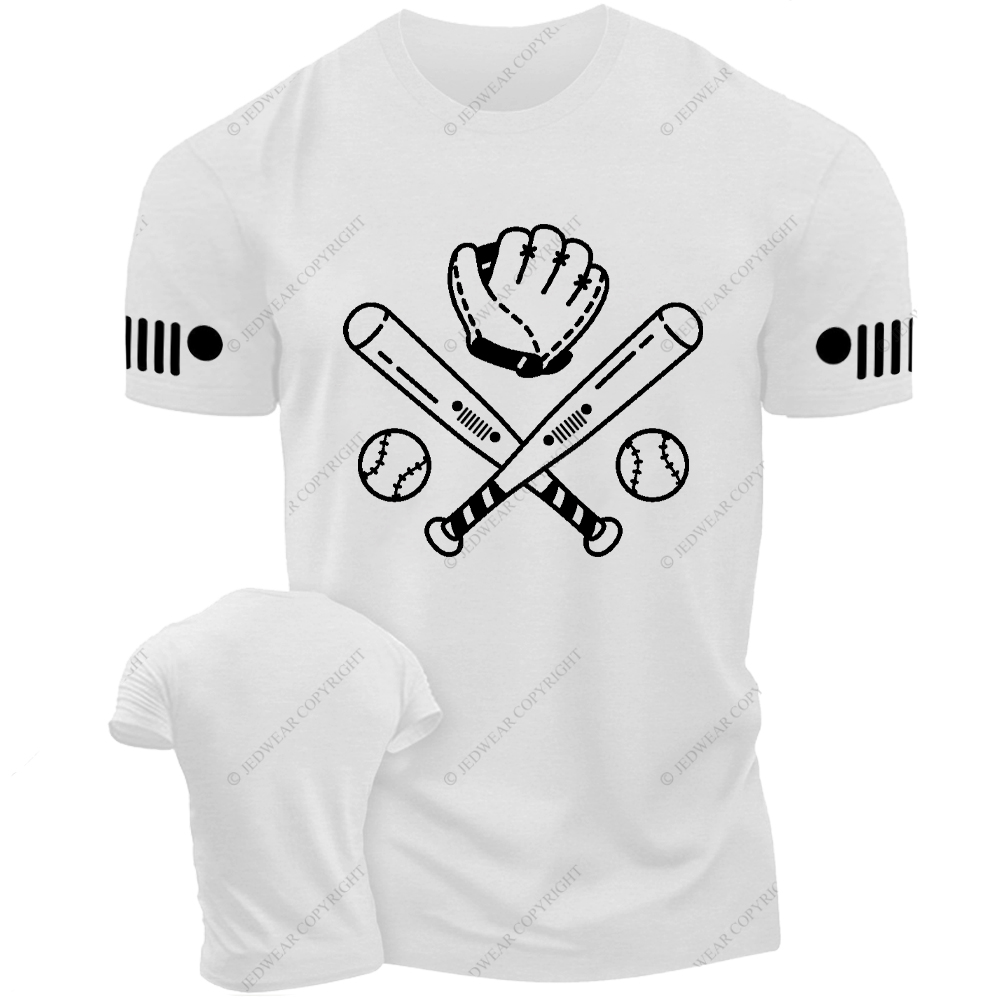 Baseball Bat Baseball Glove Baseball Team Jp T-Shirt